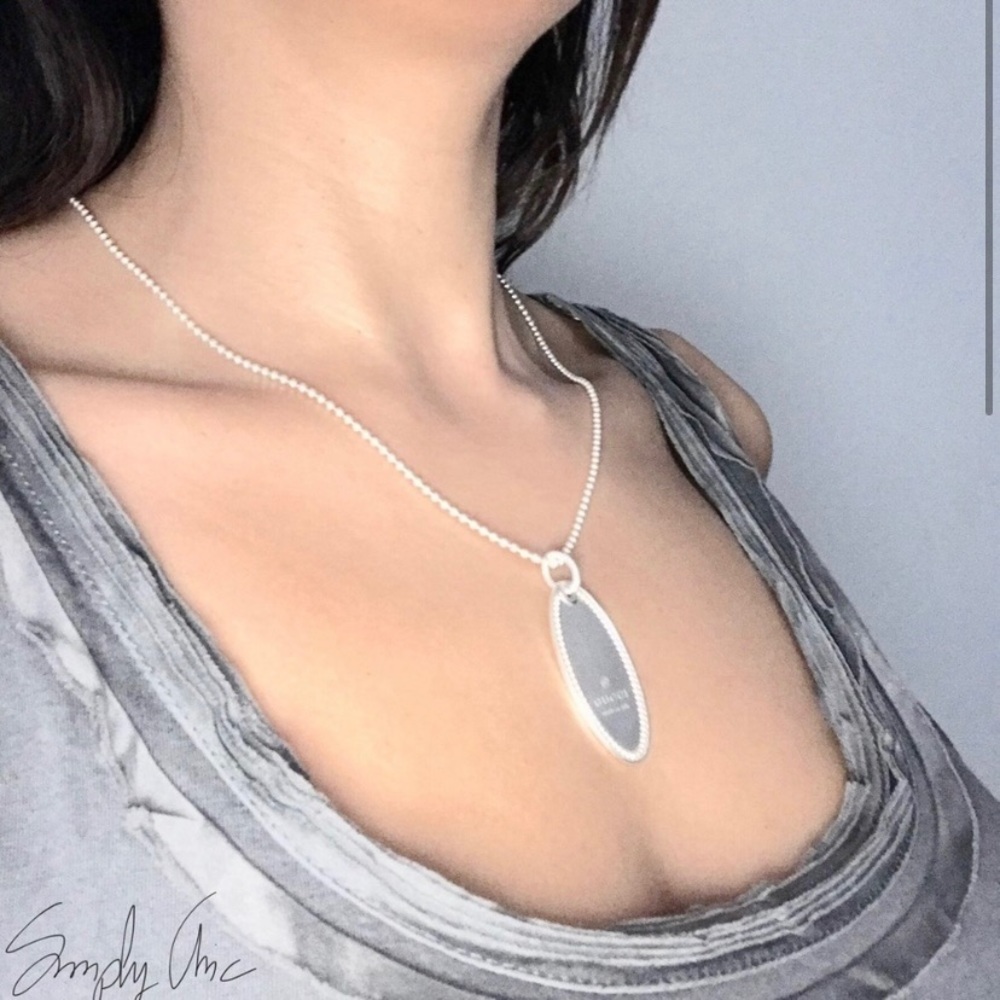 BRAND NEW authentic GUCCI sterling silver necklace - Picture 2 of 6